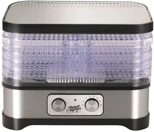 Droger d5meca met 400 W, 24 x 31 cm, 70 °C, 5 °C en RVS