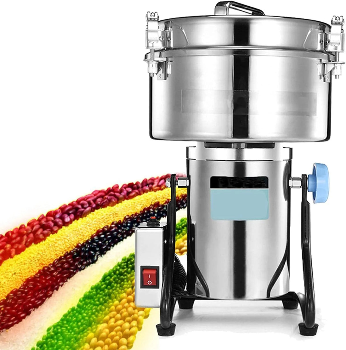 Keukenmachine Grinder-270 met 4500g, 4500 W, waterreservoir en RVS