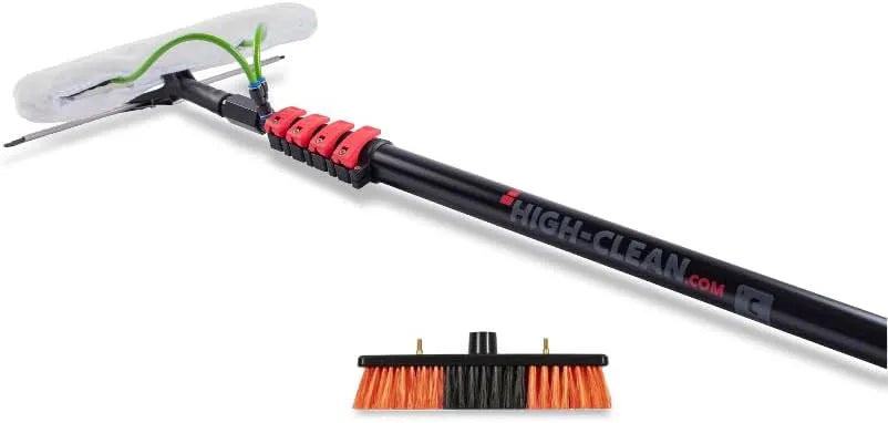 Carbon Fiber telescoopsteel met inwasser-trekkerset