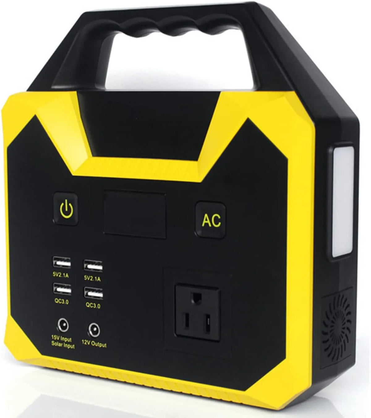 Draagbare krachtcentrale 100 W met 100 W, 1,6 uur, oplaadstation, geluidsarme werking en voor binnen en buiten