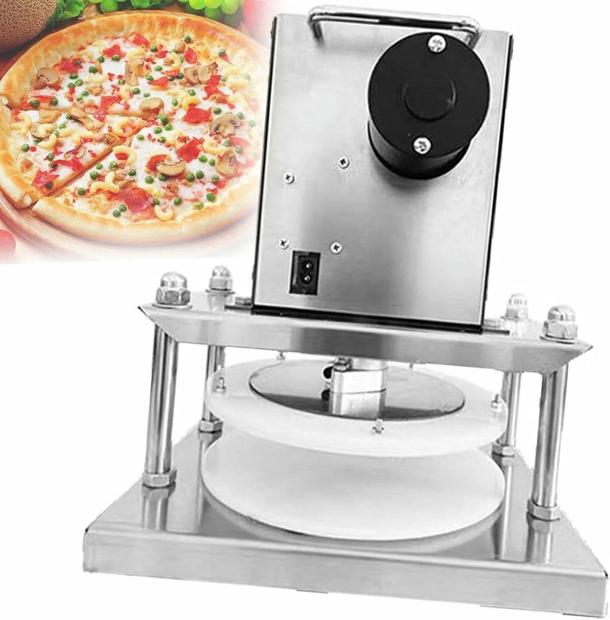 110v, Dough Press Machine, Voor Thuis/Restaurant/Bakkerij Gebruik - Dough Flattener, 110v / 220v, Commerciële