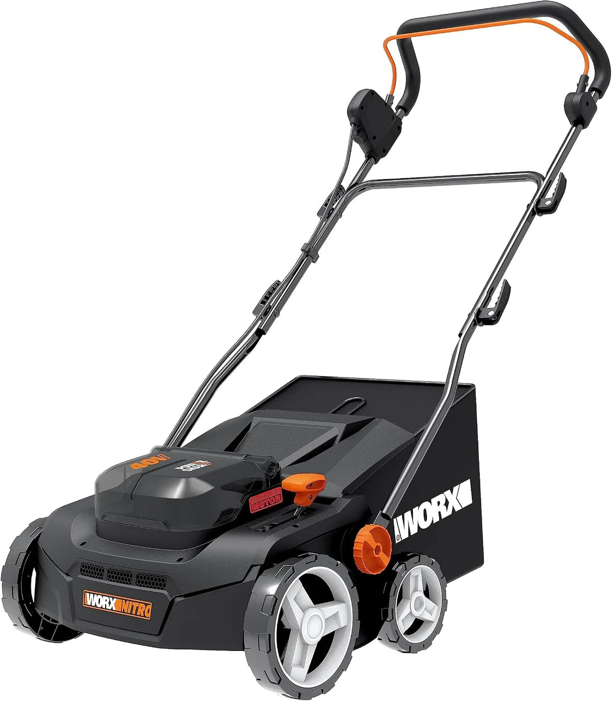 Verticuteermachine WG855E.9 met 400 m2, 36 cm en RVS, tot 400 m2, rekenbreedte werkbreedte 36 cm