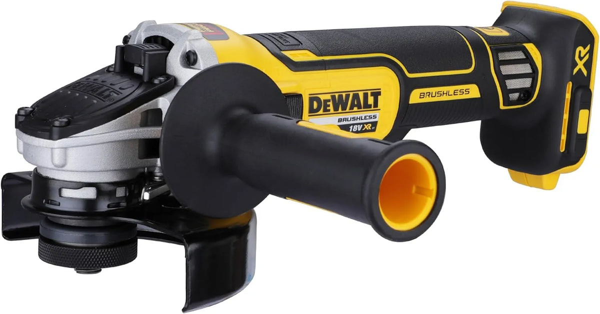 DeWalt Haakse slijper DCG405N met 9000 RPM, zwart en geel