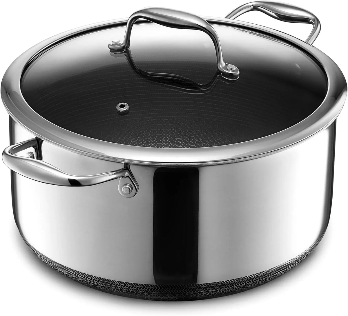 Vaatwasser, 8 Quart, vaatwasser- en ovenvriendelijk, compatibel met alle kookplaten