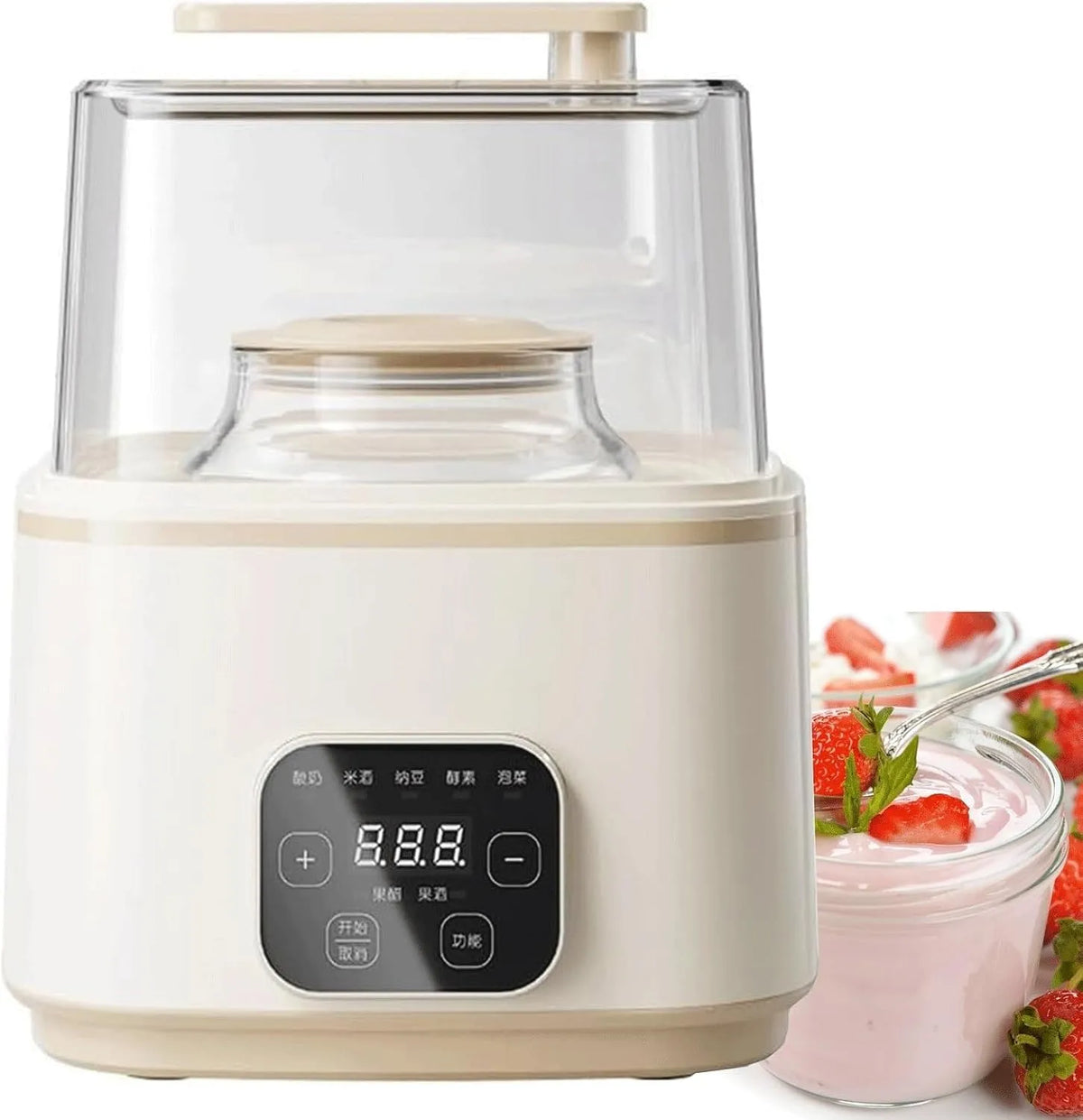 Rijstwijn Maken Machine, Digitale Yoghurt Maker Machine, Intelligente Yoghurt Fermentatie & Rijstwijn Maken Machine, Temperatuur Tijd Controle