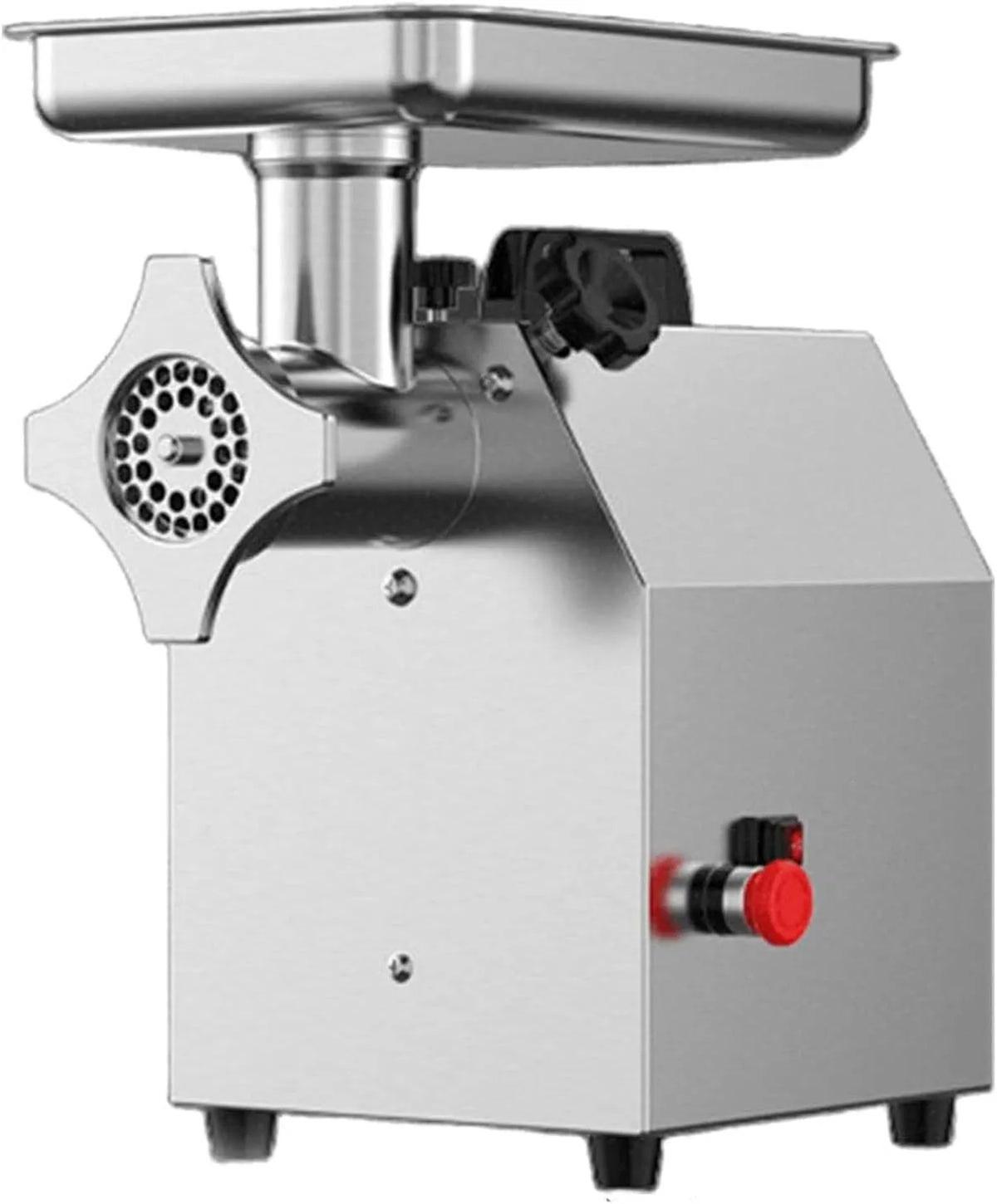 Machine met Worstvuller, Volautomatische Vleesmolen, Kleine Elektrische Vleesmixer En Multifunctionele Vleessnijmachine.