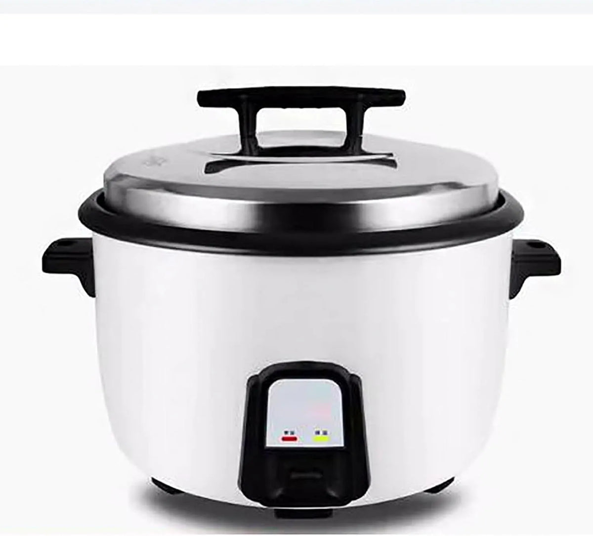 Grote rijstkoker 8-45 l met 8-45 l, wit en voor restaurants/hotels/scholen