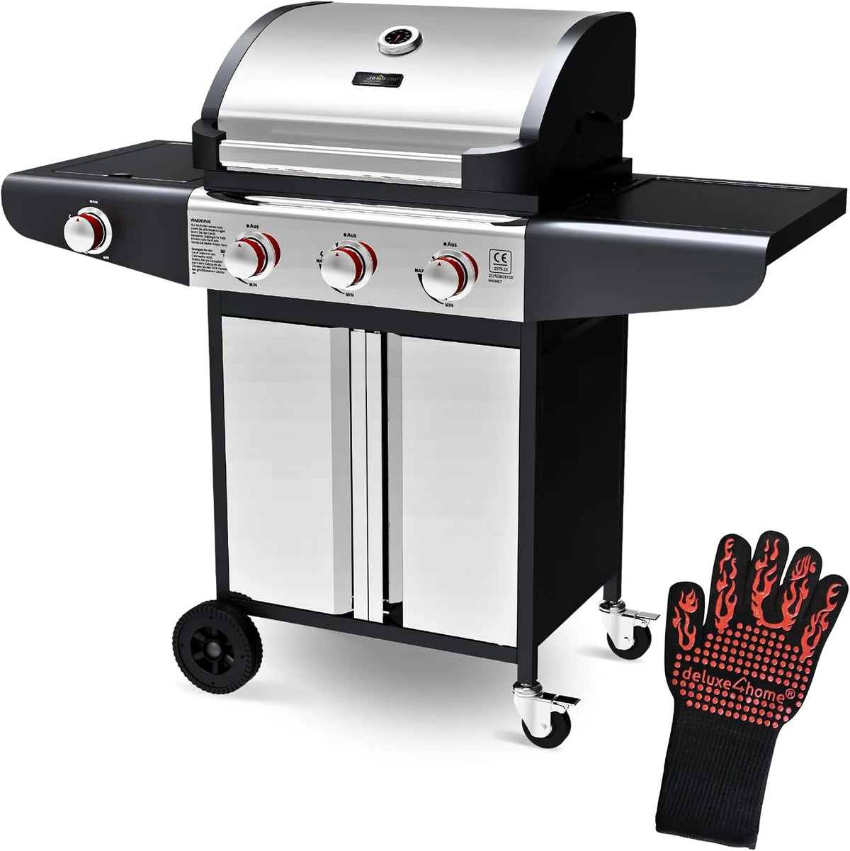 Barbecue, een aantrekkelijke uitstraling, maar ook, het gebruik van agressieve grillreinigers.