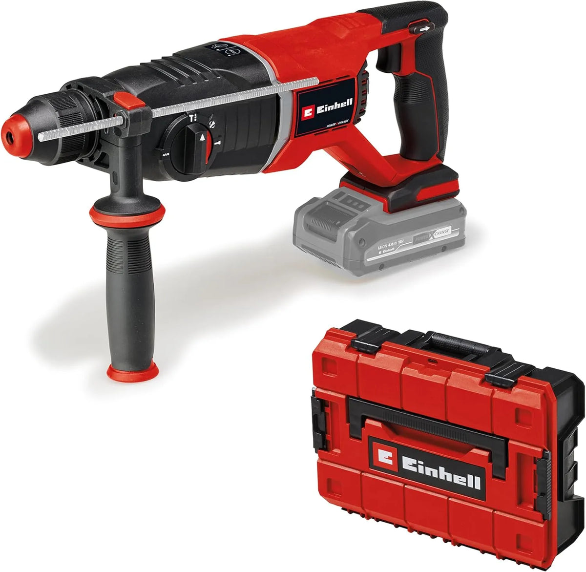 Boormachine, Einhell, voor bouwplaats en werkplaats, Past niet dat bestaat niet