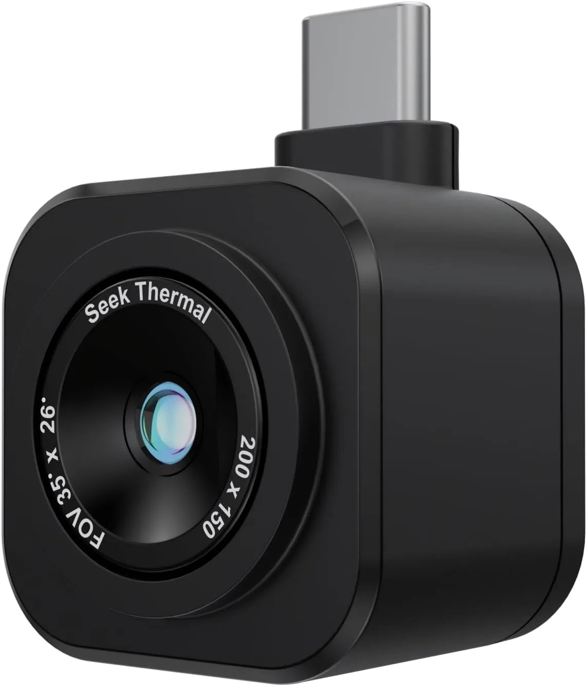 Apple, USB, 25 Hz framesnelheid, iPhone 15 & 16, hoge resolutie 200 x 150 warmtebeeldcamera, 15,6 °C ~ 330,0 °C, iPhone-warmtecamera