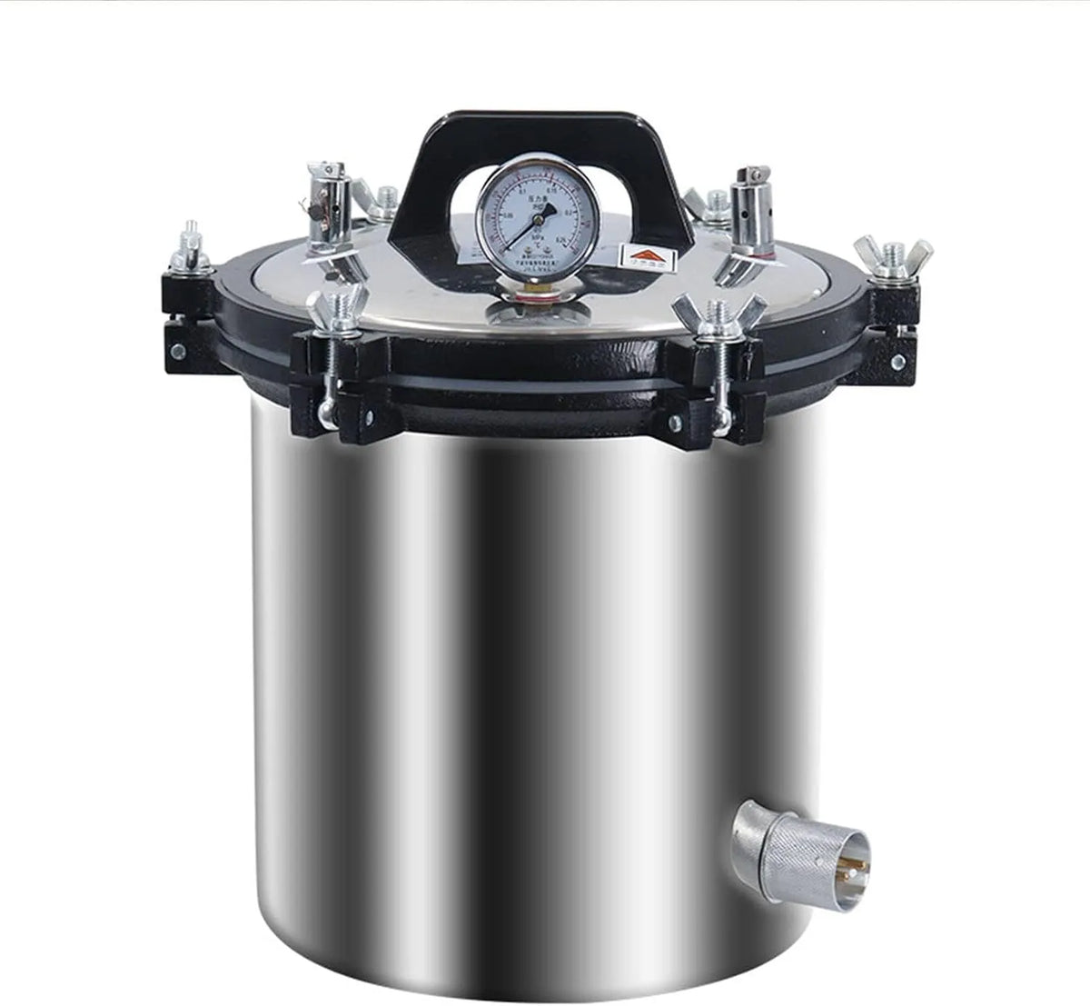 Draagbare Autoclaafsterilisator met droge hittebescherming voor e en Laboratorium met 126°C en 1-2KW