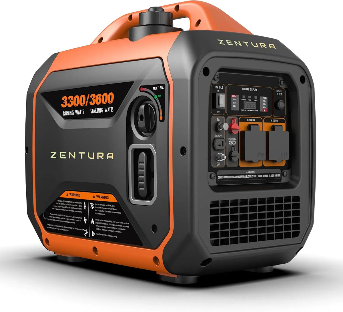 Generator met 3300kw, 3300 W, 3600 W, 50 DB, invertertechnologie en voor bouwplaats en werkplaats