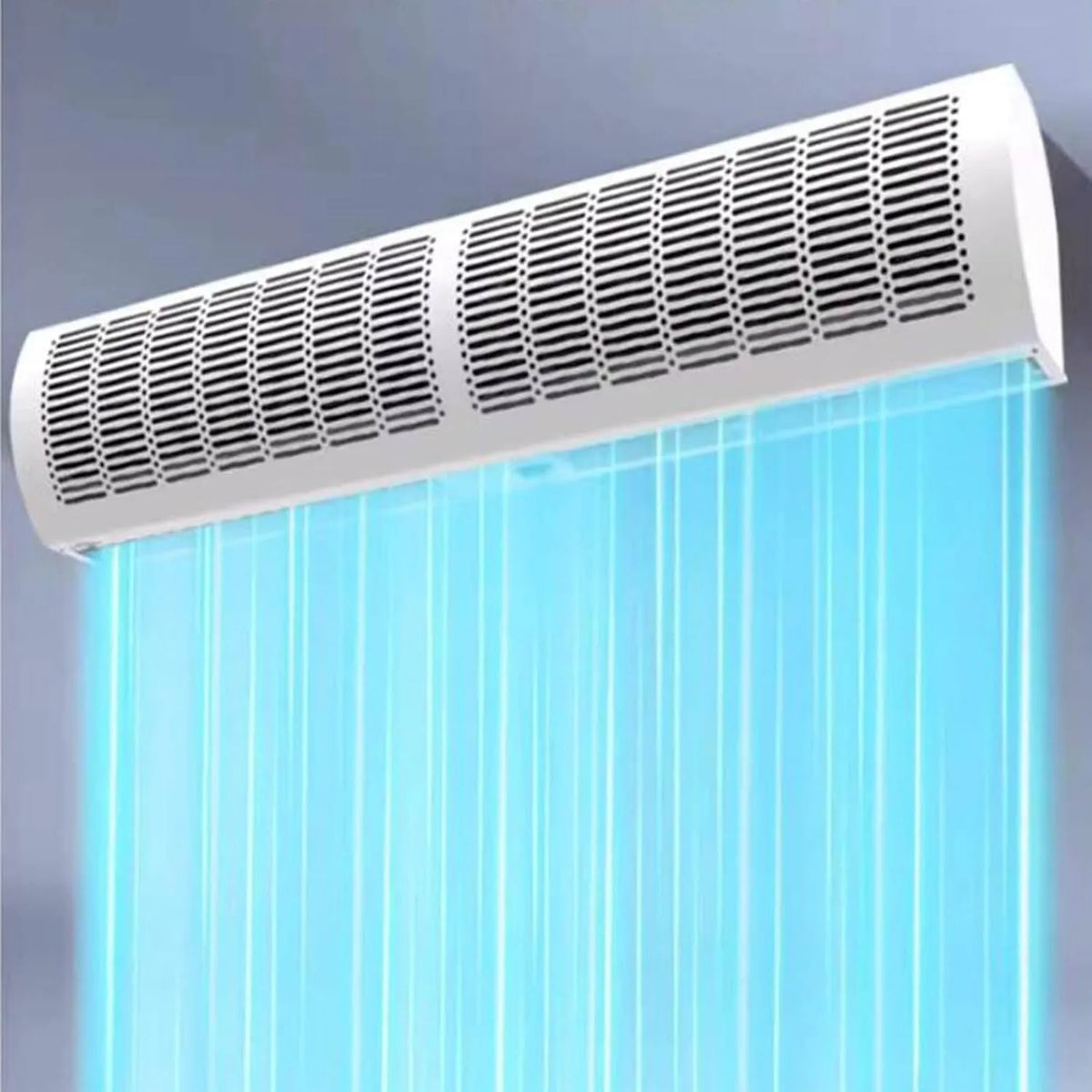 Mobiele airconditioner, energiezuinige binnenkoeleenheid voor bedrijven, '60 cm wandgemonteerde commerciële airconditioner met afstandsbediening