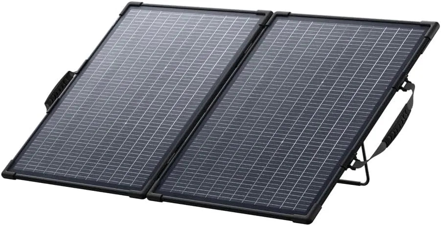Zonnepaneel PS100 met 100 watt, draagbaar, SOLIX PS100, dual en zwart