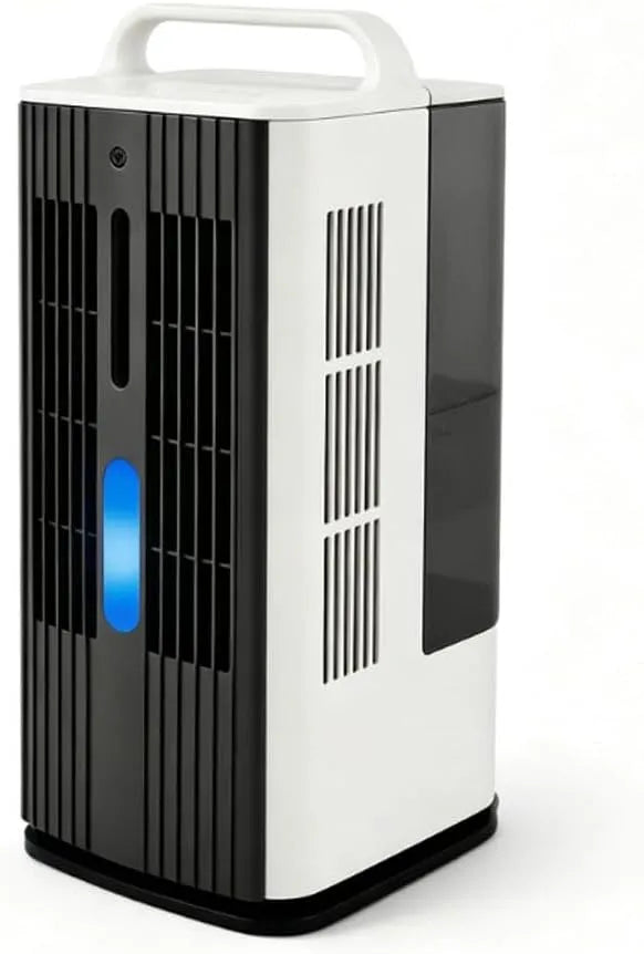 Mobiele airconditioner en Ventilator, draagbare airconditioning, koeler, zwart, Mobiele airconditioning