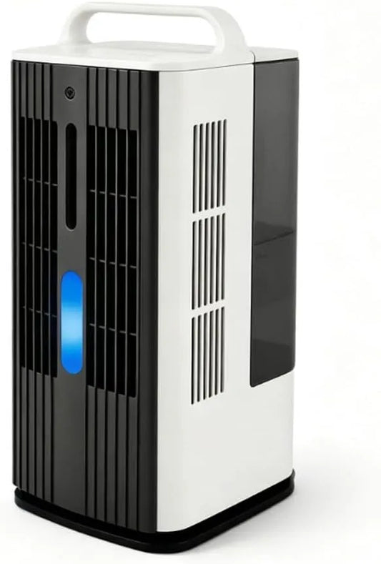 Mobiele airconditioner en Ventilator, draagbare airconditioning, koeler, zwart, Mobiele airconditioning