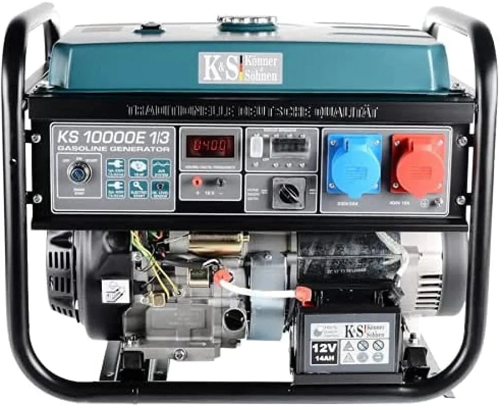 HP Generator E-1/3 met 18 HP, 400 V, 230 V, 1 x 16 A, 1 x 32 A en voor bouwplaats en werkplaats