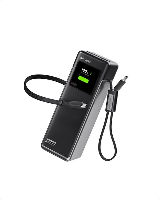 Laptop met 170 W, 25000 mAh, zwart, mobiele uitvoering en voor laptop met TFT-display en 4 poorten