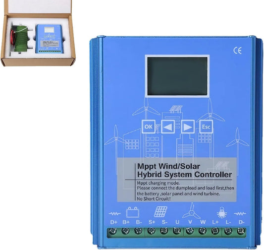 Complementaire laadcontroller voor wind-zonne-energie, 48V, MPPT-laadboostcontroller, automatische identificatie