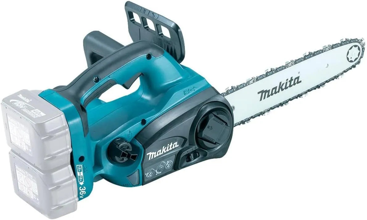 Makita, Kettingzaag, Snijlengte 30 cm, met 2 x 18 V: 36 V Vermogen, Zonder Accu