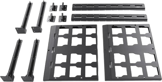 Fafeicy Set met 2 Planken met 23,6 Inch en 60 cm, 23,6 Inch E-rail
