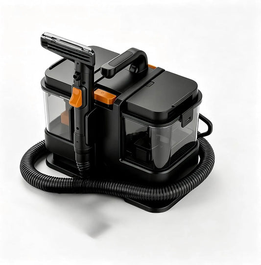 Stofzuiger met 500 W, 111V, 240V, waterreservoir, zwart en groen