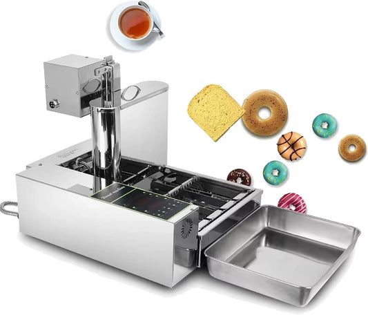 Donuts Making Machine met 5.5L, 388 x 248 x 63MM, 420 x 280 x 680MM, 380 x 275 x 60MM, 240 x 400 x 400MM, 2000 W, 6L en 8L