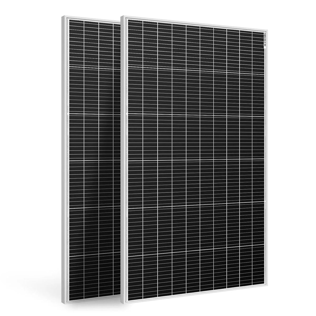 Zonnepaneel met 400 W, 12V en aluminium, DOKIO Zonnepaneel 400 W 2 stuks 200 W Monokristallijn