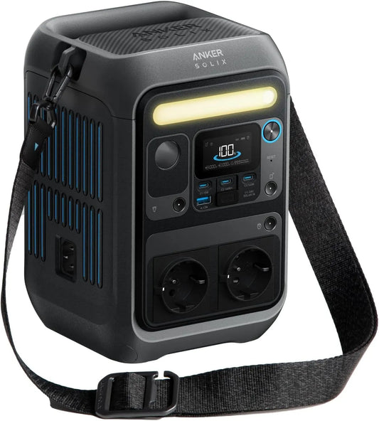 Draagbaar powerstation, C300X, LiFePO4-accu, 288Wh, 300 W, LiFePO4-batterij