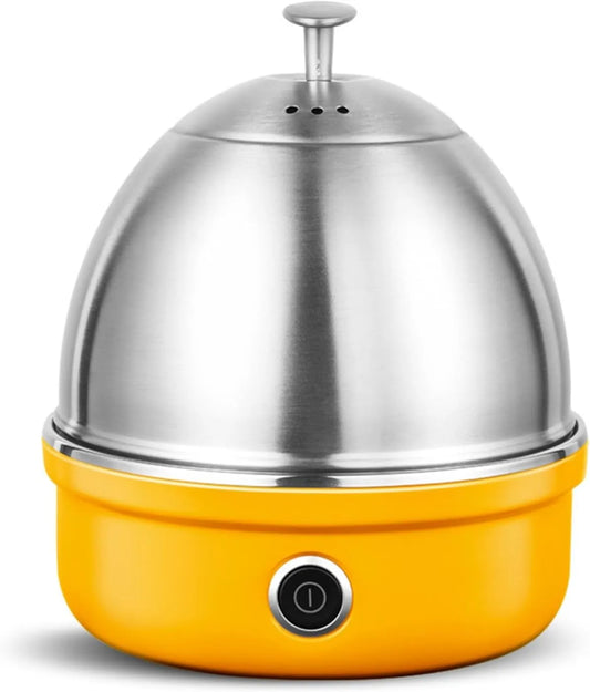 Slowcooker, Elektrische eierkoker, roestvrijstalen ketel en stomer, automatische multicooker voor eieren en vla