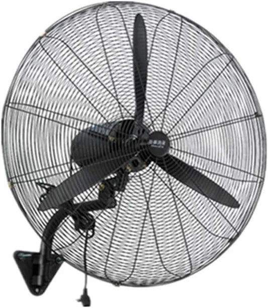 Ventilator met wandmontage, geluidsarme werking, oscillatiefunctie en aluminium