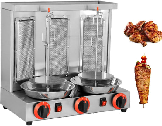Inbouwoven met 300 x 300 x 490mm, 110V, 24 uur, RVS, zwart en zilver