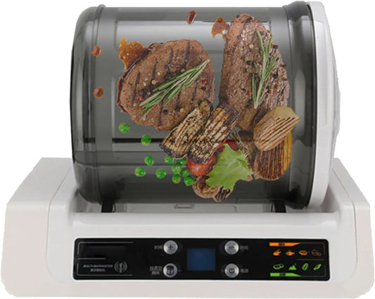 Barbecue met 7L, 33 x 24 x 25CM, 20 W en transparant, vlees marineermachine 7L
