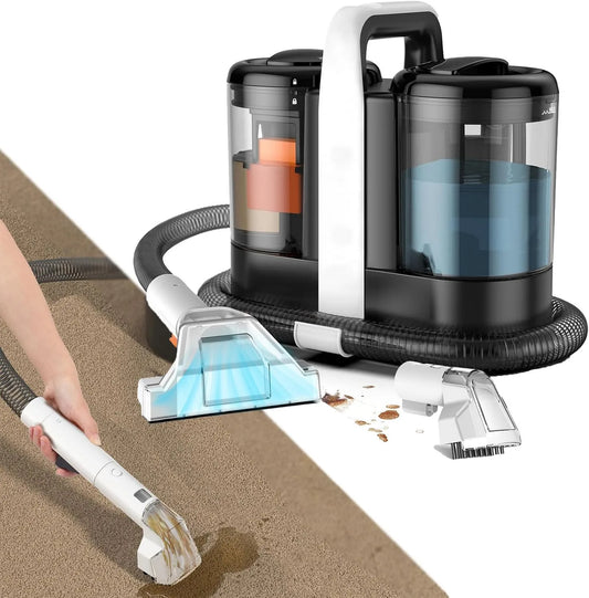 Machine met 450 W, 1500ml, 800 ml, waterreservoir en voor tapijt, harde vloeren en dierenharen