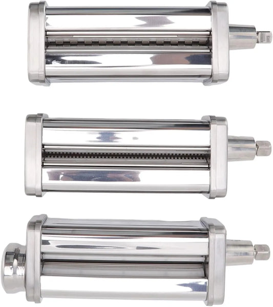 Elektrische pastamachine, RVS, 0,01 inch, 6,3 mm, met een Fettuccinesnijder