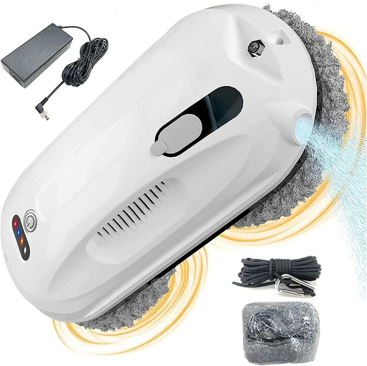 Raamreinigingsrobot met 50 ml, 2800 Pa, 30 minuten, afstandsbediening en waterreservoir