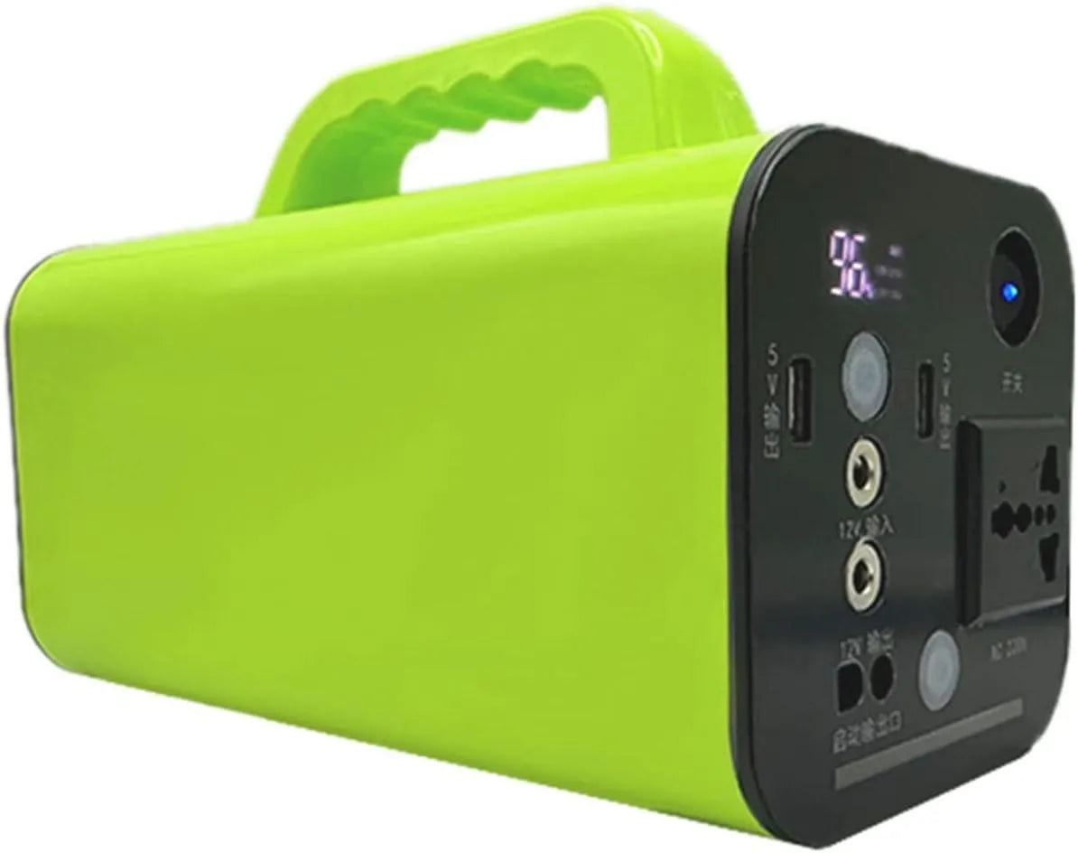 Draagbare krachtcentrale 281 Wh aangedreven buitengenerator 500 W noodstroomvoorziening met 281 Wh, 500 W en invertertechnologie