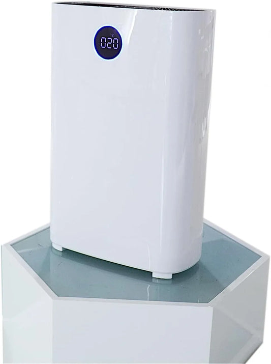 Luchtreiniger AP3001B met 60 m2, 6 standen, 43 m2, 33 W, Wifi, HEPA-filter en wit