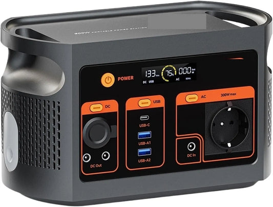 E103 Draagbare Krachtcentrale Van 300 W, E103 Draagbare E103 LiFePO4-batterij, 179,2 Wh LiFePO4-batterij, Zuivere Sinusomvormer, Zonnegenerator