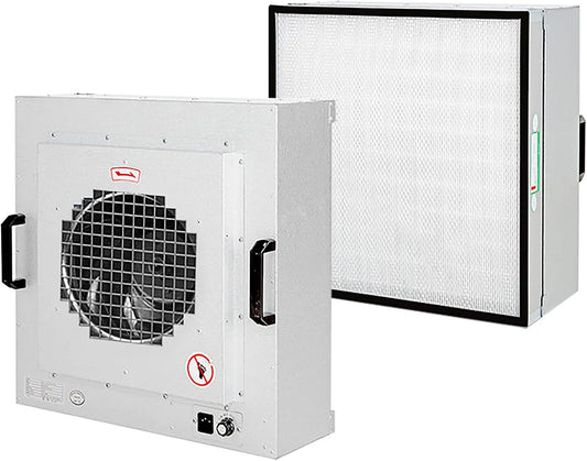 Luchtreiniger, 57 x 57 x 6.9cm, Filter Laminaire Flow Hood 57* 57* 6.9cm, verwijderen 99,99% Stof, Ventilatorfilter, Hoog rendement Purifier, Clean