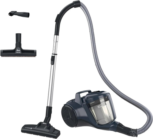 Hoover Stofzuiger HP110HM met 27 cm, 41,2 cm, 28,7 cm, vermogen 700 W, capaciteit 2 liter HP110HM 011 en kleur Galaxy blauw