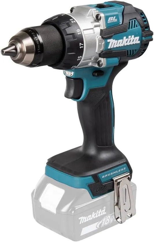 Makita, Klopboormachine, DHP489ZJ, 18V, 13 mm, 2 snelheden, aluminium