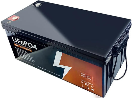 12.8V, 12.8V 50Ah 100Ah 200Ah Lithium-ijzerfosfaatbatterij LiFePO4 2560Wh Meer dan 4000 keer opladen en ontladen Deep Cycle-batterij voor camper
