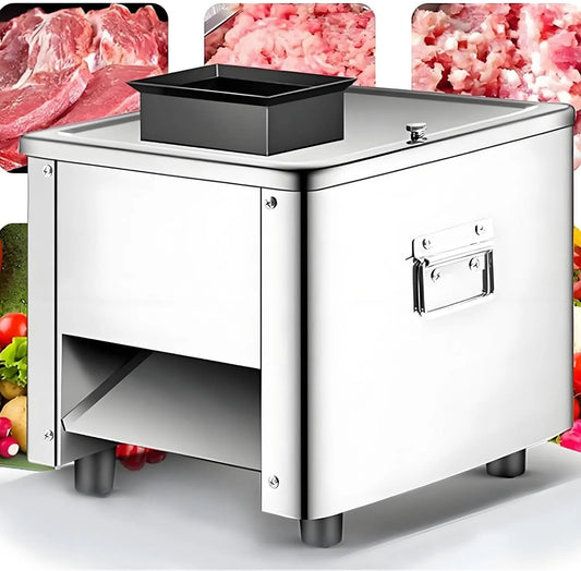 850 W, voor Restaurants Supermarkten 15mm, Messnelheid 450 Tpm, Elektrische Voedselsnijder voor Restaurants Supermarkten 15mm, Universele Snijmachine