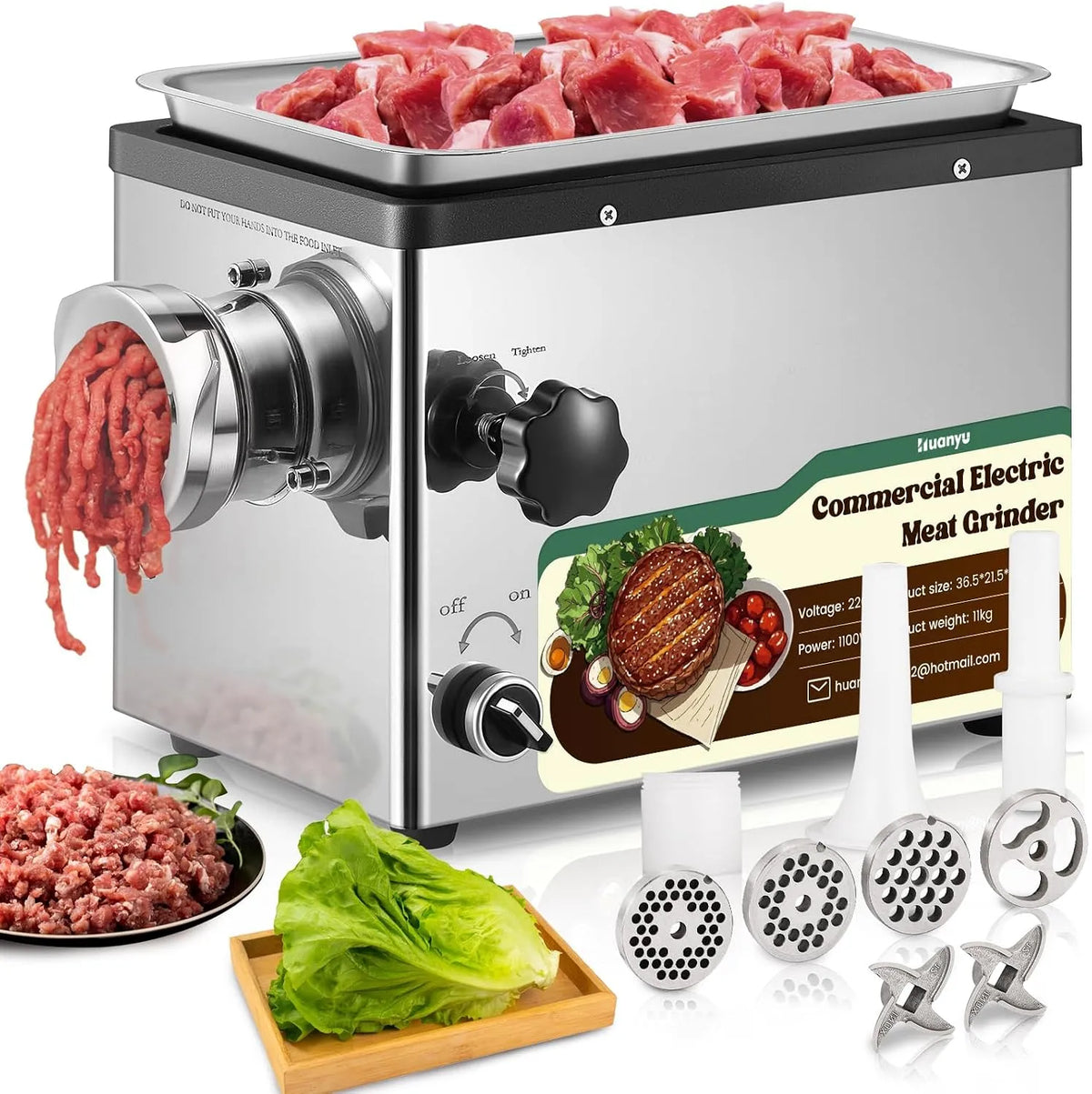 Vaatwasser met 1100 W, 6 mm, 8 mm, 10 mm en 15 mm, 1100 watt