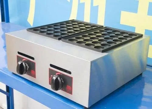 Maker Takoyaki Machine met 46 x 53 x 28cm, 2-5 minuten, RVS en aluminium