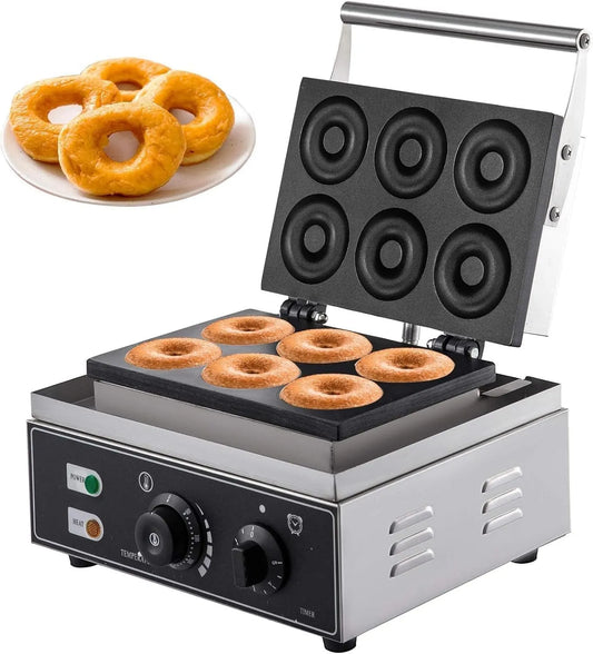 Machine met 1550 W, 435 x 410 x 260 cm, 33,02 x 27,94 x 22,86 cm, 50-300 °C, 0-5 minuten, timer en regelbare thermostaat