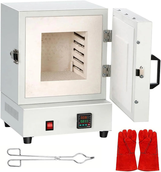 Inbouwoven F/2102 met 2000 W, 1150 °C, 34-38 minuten en regelbare thermostaat