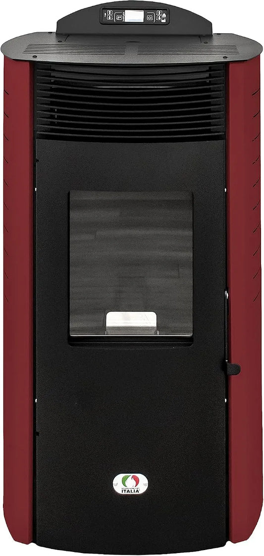 Verwarming met 15 kW, 140 m2, 30 uur, 5 snelheden, 57 cm, 14,5 kW, 5,53 kW en 80 mm