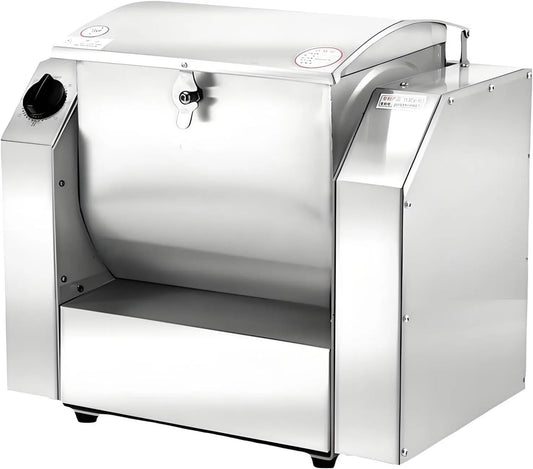 RVS Kneden Machine, 110V, Volautomatische RVS Kneden Machine voor Bakkerijen, 5KG Capaciteit, Elektrische Meel Mixer, Scholen, Restaurants